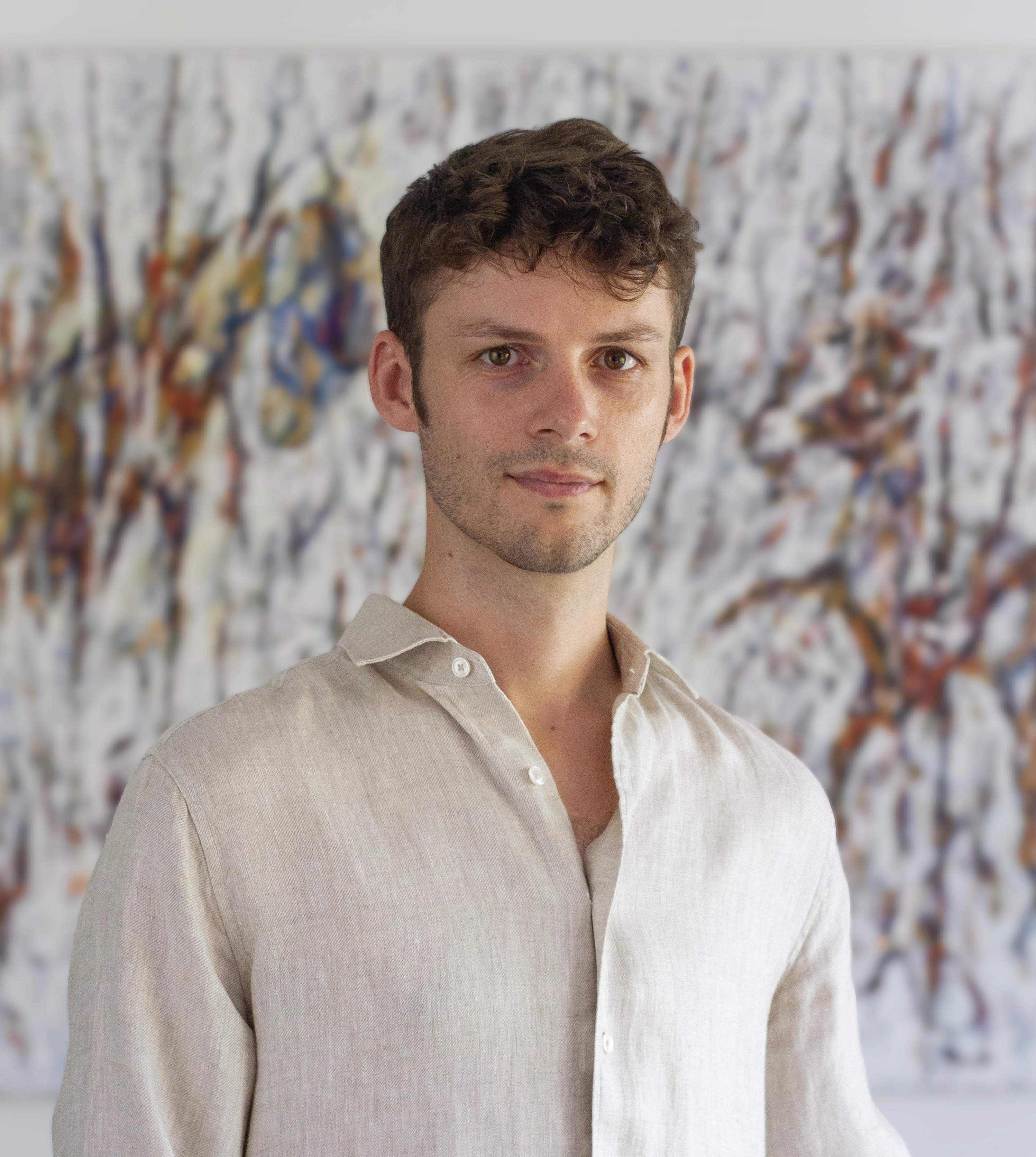 Moritz Bierling portrait painting